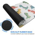 thumbnail image 6 of Long Mouse Pads for Desk,White Cartoon Dinosaurs Pattern Desk Mats on Top Of Desks, Desk Mouse Pad Extra Large with 3mm Non-Slip Base and Stitched Edge for Gaming,Office,Work,Home 31.5"x15.7", 6 of 6