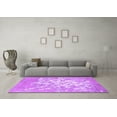 thumbnail image 3 of Ahgly Company Indoor Rectangle Abstract Purple Contemporary Area Rugs, 4' x 6', 3 of 4