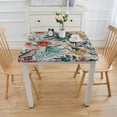 thumbnail image 3 of nygtbtfer  Rectangle Flannel Back Vinyl Tablecloth, , Palm Springs Tropical, Indoor/Outdoor Vinyl Table Cloth, Floral Design, 3 of 7