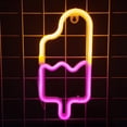thumbnail image 5 of Deyuer LED Neon Light Creative Shape USB/Battery Operated Flicker Free Ice Cream Neon Sign Lamp Wall Art Decoration, 5 of 7