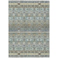 thumbnail image 2 of Addison Rugs Chantille Indoor/Outdoor Transitional Lodge Teal Machine Washable Rectangle Rug, 9' x 12', 2 of 8