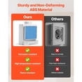thumbnail image 4 of 3-in-1 Indoor Dryer Vent Kit,Premium ABS Material with Water Drawer Fits 4 inch Exhaust Port, Smart Overheating Reminder Exhaust Hood & with 4 Purification Pads,For Electric Clothes Dryers, 4 of 13