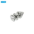 thumbnail image 3 of Uxcell 0.47'' Studs for Clothing 12 Sets Spikes for Clothes Studs and Spikes Leather Rivets Metal Cone Bronze Silver, 3 of 6