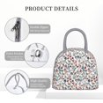 thumbnail image 4 of Easygdp Christmas Elements Bolsa de Almuerzo Insulada Grande, Forro de Aluminio, Diseño Espacioso, a Prueba de Fugas, Ideal para Trabajo, Picnics, Viajes y Actividades al Aire Libre, 4 of 6