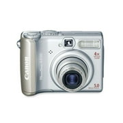 Angle View: Canon PowerShot A530 5 Megapixel Compact Camera