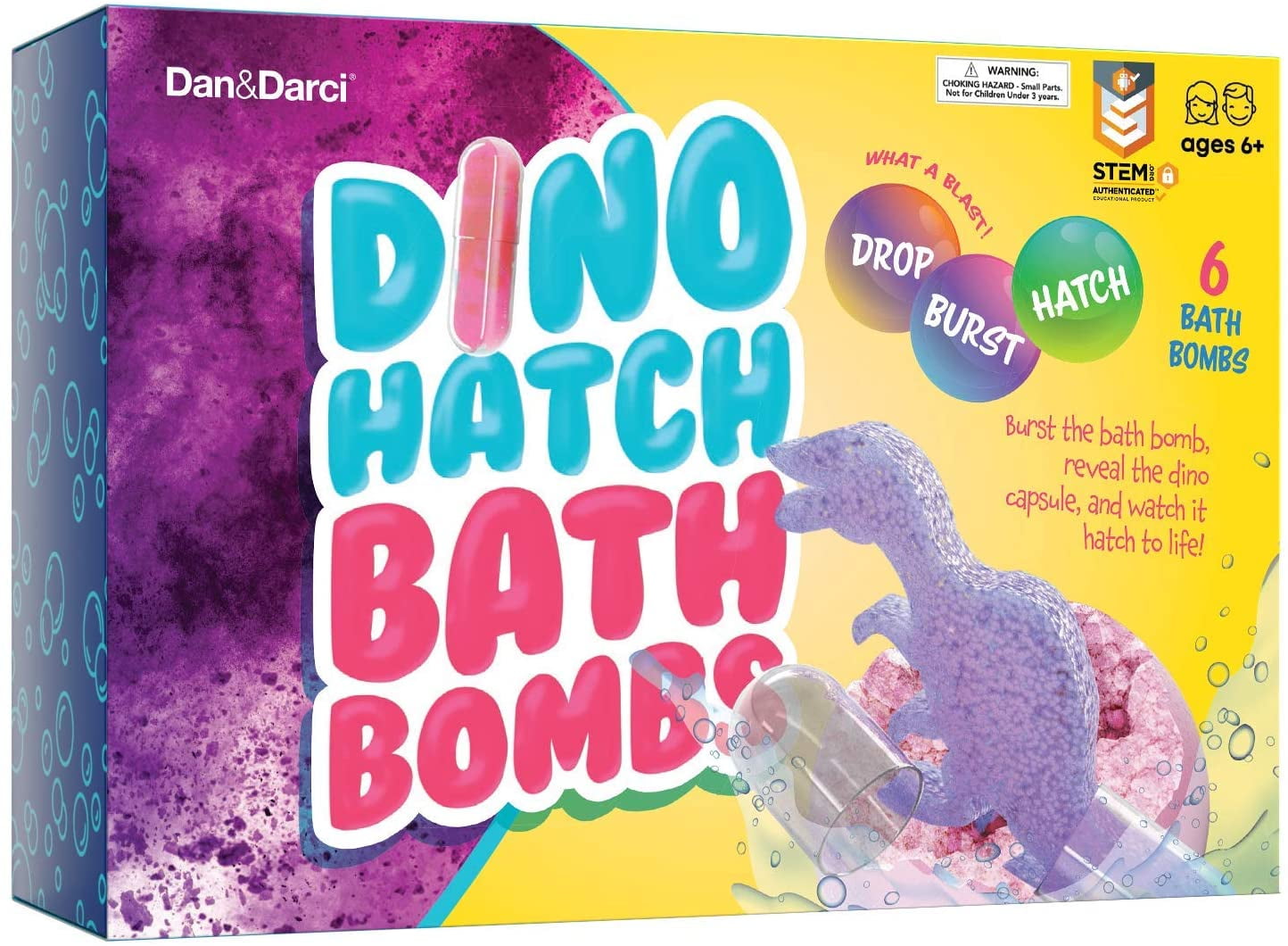 Dino Boxed Bath Balm