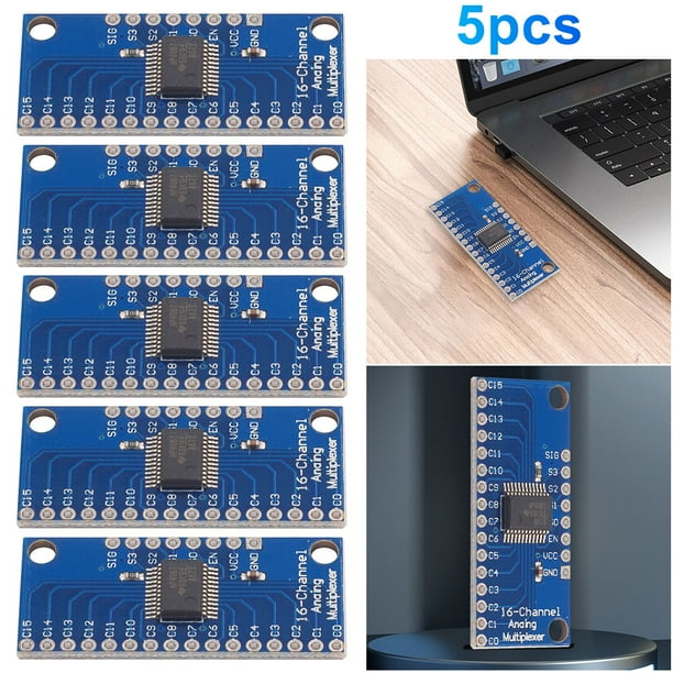 Microcontrolador Digital 5 Piezas CMOS CD74HC4067 Preciso para Componentes Electrónicos