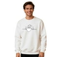 thumbnail image 3 of Yteetum Couples Matching Christmas Sweatshirts Oversized Crewneck Christmas Pullover Hoodless Sweatshirts Mens Womens Round Neck Xmas Graphic Print Loose Fits Long Sleeve Sweatshirts Christmas Gifts, 3 of 9
