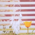 thumbnail image 4 of Atrapasueños, Campanas de Viento, Cuentas de Estilo Indio, Colgante de Plumas, Decoración de Ventana de Pared Para El Hogar Para Bendecir Dulces Sueños, 4 of 7