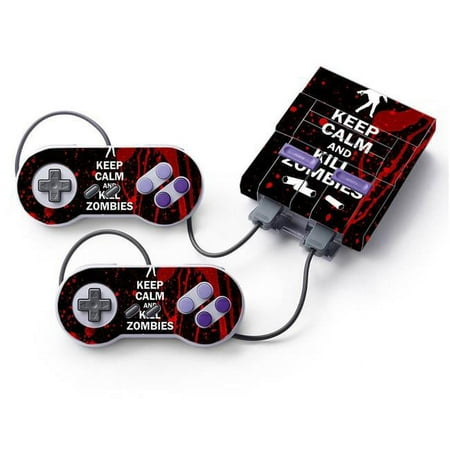 MightySkins NISUNES-Kill Zombies Skin for Nintendo Super NES Classic - Kill Zombies