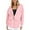 Pink, variant on Winter clothing for women Plus Size Hooded Jacket For Zip Up Casual Outerwear Cozy Soft Warm Sportswear Long Sleeve Streetwear