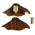 thumbnail image 2 of Frog On Lily Pad - Secret Wooden Puzzle Box, 2 of 4