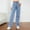 Light Blue, variant on Tittly Jeans for Women High Waisted Jeans Sweatpants That Look Like Jeans 2025 Jeans Seraphae Sweatpant Jeans Denim Sweatpant Jeans For Women Baggy Pants Womens Linen Pants Black L