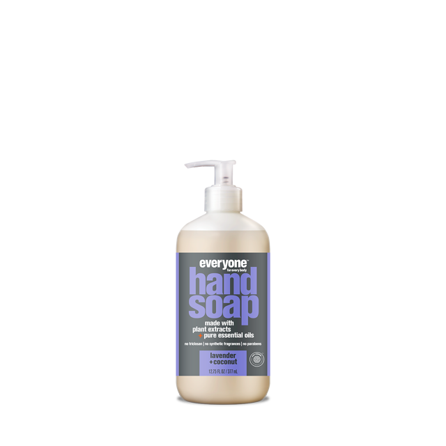 Everyone Ewg Verified TriclosanFree Hand Soap Lavender & Coconut, 12