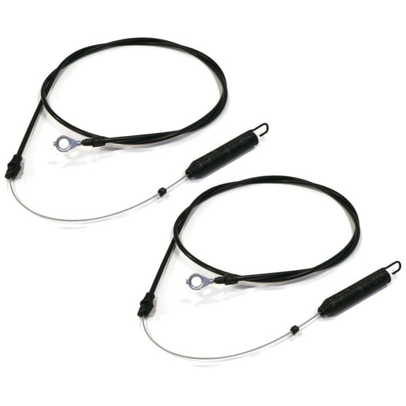 The ROP Shop 2 Pack - Deck Engagement Clutch Cable for Craftsman & Roper 197257, 435111