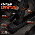 thumbnail image 4 of Rack para Mancuernas Centurfit 3 Niveles Soporte 450kg, 4 of 5