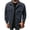 Navy, variant on Riecok Cargo Jacket Men Long Sleeve Button down Coats Lapel Collar Jackets Casual Fall Outerwear with Pocket M