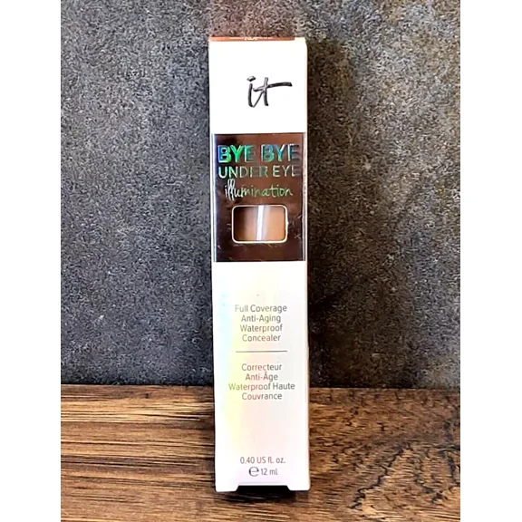 It Cosmetic Bye Bye Under Eye Concealer 42.5 Warm Deep Illumination New In Box