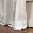 thumbnail image 4 of Linen Textured Pinch Pleat Curtain for Living Room, Room Darkening Window Curtain Panel for Bedroom, Privacy Drape with Double Layer (72 x 84 Inches, 1 Panel, Sand Beige) outdoor curtains, 4 of 6