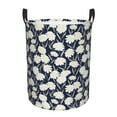 thumbnail image 2 of Goofa Daisies Flowers Printed Circular Hamper,Laundry Basket with Handles,Storage Baskets Foldable,Large Capacity Laundry Hamper-Small, 2 of 8