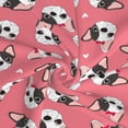 thumbnail image 6 of Kll French Bulldog Face Print Women'S Sarong Coverups Short Bathing Suit Wrap Skirt Beach Wrap Swimsuit Cover Ups, 6 of 7