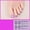 style 1, variant on 1 Sheet Glitter Toe Nail Wrap Sparkly 3D Solid Color Polish Gel Stickers Self-Adhesive Designs for Women