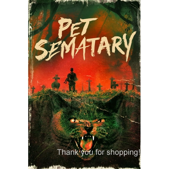 Pet Sematary Movie Poster 24x36 24"x36" #M01 Art Poster