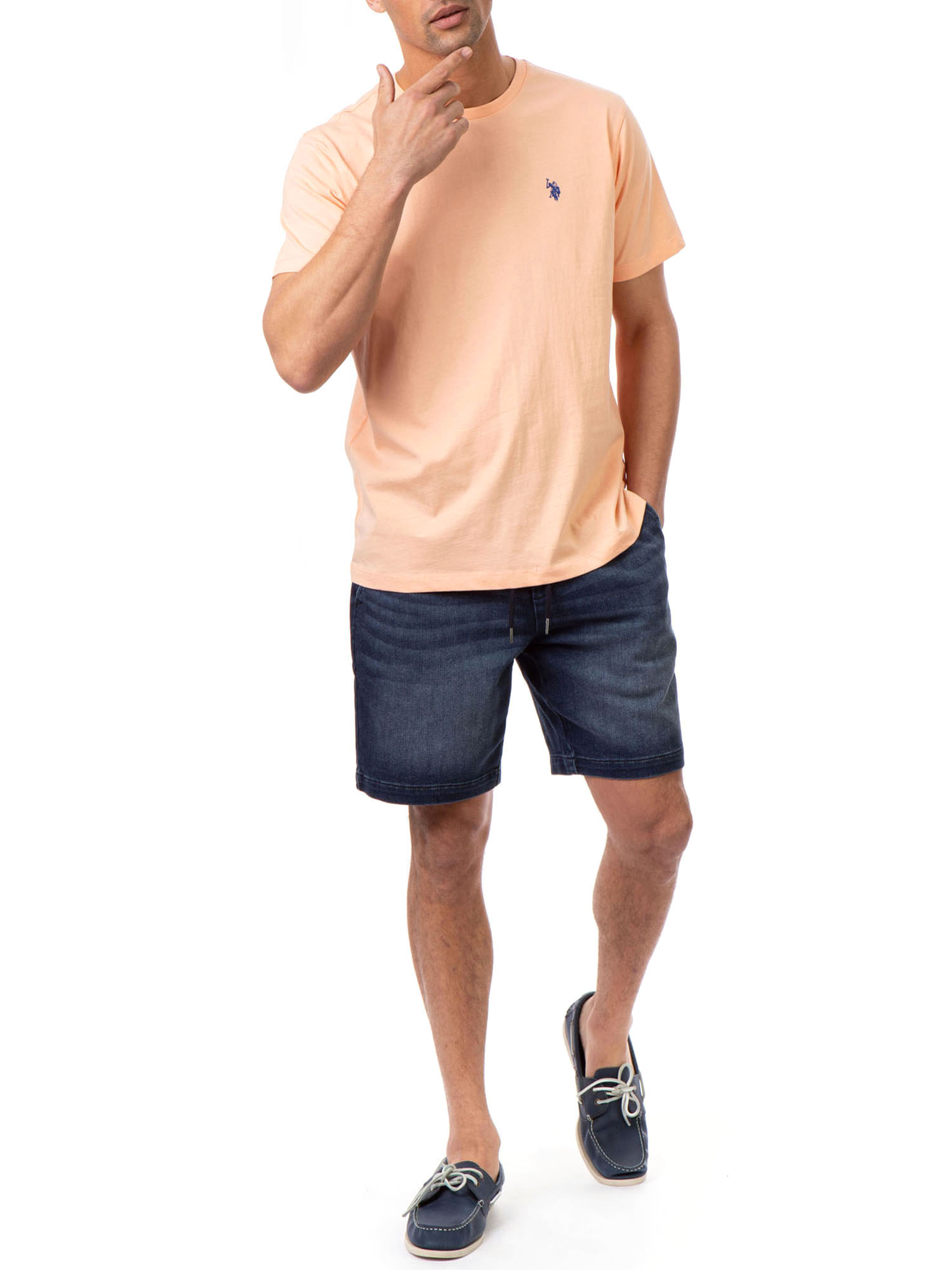 U.S. Polo Assn. Men's Short Sleeve Crew Neck T-Shirt - image 2 of 4