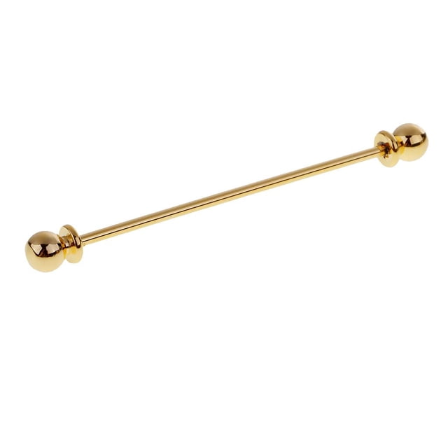 Broche de corbata MenRunde de Sunnimix Agujas para hombres Joyería de moda Oro