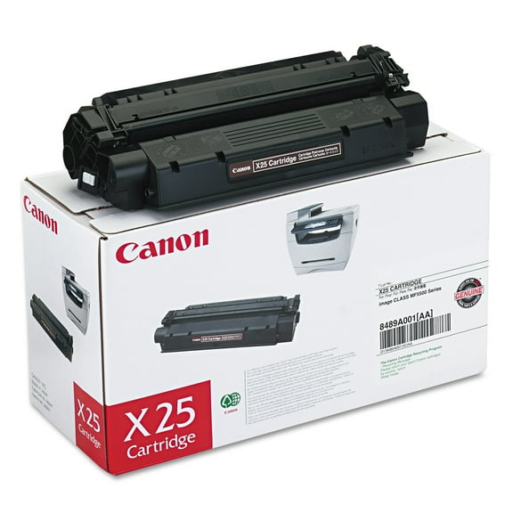Canon® X25 (x25) Toner, 2500 Page-yield, Black