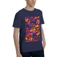 thumbnail image 2 of Bingfone Skull Men'S Loose Fit Short-Sleeve Pocket T-Shirt, 2 of 7