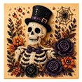 thumbnail image 2 of Halloween Pearl Diamond Painting Art Kit with Frame for Adults & Beginners, Gemstone Diamond Dots Beads Painting for Home Wall Decor Halloween, 2 of 6