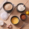 thumbnail image 5 of Onader 8-Piece Ceramic Bowls with Lid, Mixing Bowls Set of 4 for Kitchen Meal Prep Food Storage Leftover, Stoneware Serving Bowl for Cooking Baking, Starry Blue, 5 of 11