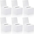 thumbnail image 1 of HLONK6 Pcs Raffle Boxes Voting Boxes Ballot Boxes Cardboard Boxes Storage Organizers Present Boxes, 1 of 5