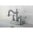 thumbnail image 2 of Kingston Brass KS1601TAL 4 in. Centerset Bathroom Faucet, Polished Chrome, 2 of 5