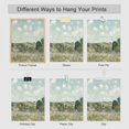 thumbnail image 4 of PixonSign Adhesive Canvas Print Wall Art Set - Nature Wilderness Landscapes Poster Modern Art - Countryside Scenery Print Gallery Set of 9 Abstract Illustrations Wall Décor for Home - Unframed, 4 of 5