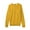 1hc18_mustard, variant on Ma Croix Mens Premium Crewneck Sweatshirt French Terry Cotton Sweater