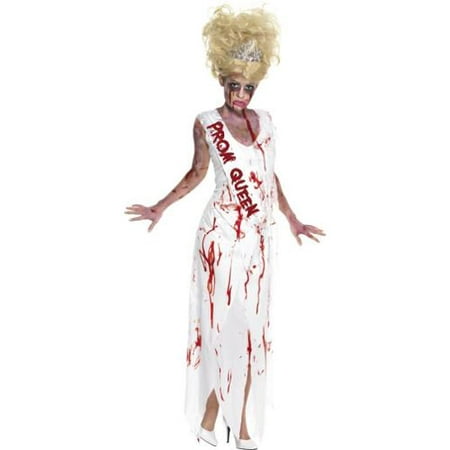 High School Horror Prom Queen Adult Costume Dress