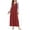 A-wine Red1, variant on Nightgown Long Sleeve for Women Sleepwear V Neck Loungewear Button Full Length Nightshirt