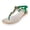 Green, variant on Rotm Dressy Sandals Women Wedge Sandals for Women Dressy: Comfortable Elastic Ankle Strap Summer Causal Walking Low Platform Sandal Clear,7