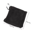 thumbnail image 4 of OUNONA Waffle Pattern Golf Rag Microfiber Black 1Pcs for Golf Accessories, 4 of 8
