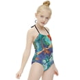thumbnail image 5 of Wings Of Fire WOF Girls One Piece Swimsuits Quick Dry Bathing Suit Swimwear Swimming Suit 6-7Y(110cm), 5 of 8