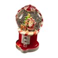 thumbnail image 2 of Sharprepublic Christmas Musical Snow Globe Craft Musical Lantern for Bookshelf Living Room The Santa Elk, 2 of 8