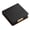 B Black, variant on sunsanly Note Box 180 Sheets Holder with Lid Cover Imitation Leather Sticky Notes Dispenser Grooves Rounded Corners Waterproof Memo Holder
