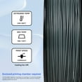 thumbnail image 5 of Flashforge ASA Filament 1.75mm, 1KG/2.2lbs UV Resistant ASA 3D Printer Filament with Satin Finish, Iron Gray, 5 of 6