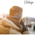 thumbnail image 2 of Motique Accessories Adjustable Ear Warmers Men Women Solid Polar Fleece Folding Winter Earmuff-Red, 2 of 5