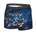 thumbnail image 2 of Haiem Beautiful New Year 2024 Men's Boxer Briefs, Every Day Comfort Stretch Cotton Moisture-Wicking Underwear-XX-Large, 2 of 9