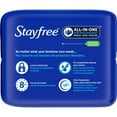 thumbnail image 3 of STAYFREE Ultra Thin Super Long Pads with Wings 32 ea (Pack of 6), 3 of 9
