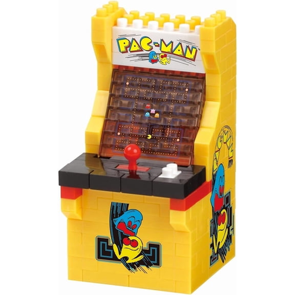 Nanoblock - PAC-MAN - Character Collection - Arcade Machine Building Kit