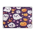 thumbnail image 2 of Non-Slip Area Rug 80x58in Indoor Washable Floor Mats Carpet Printed for Living Room, Bedroom, Home Decor Cute Ghost Pattern, 2 of 7